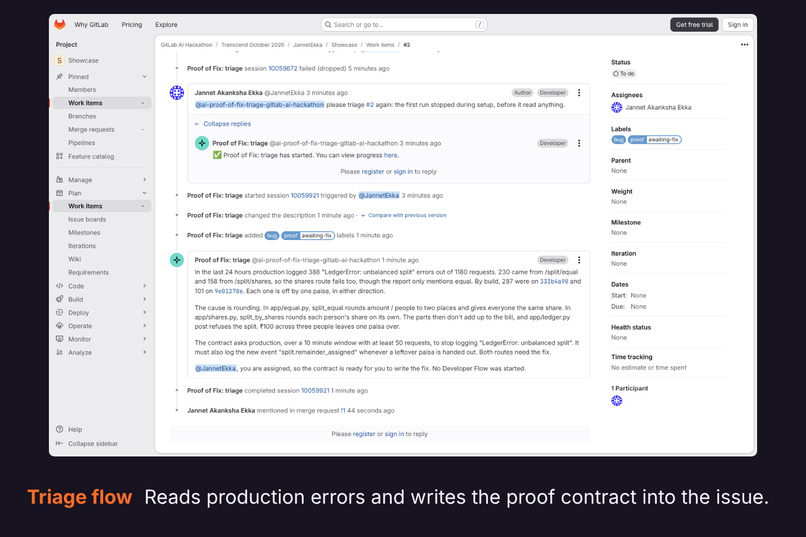 Proof of Fix – screenshot 6