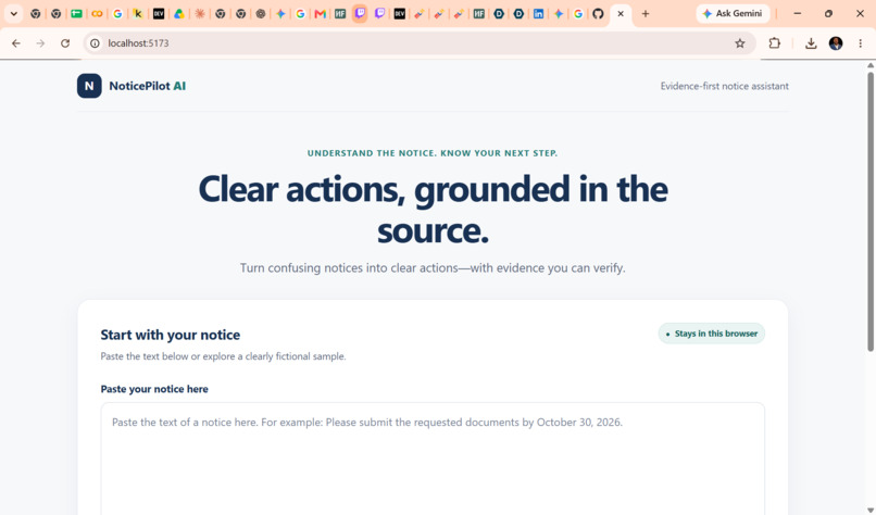 NoticePilot AI – screenshot 1