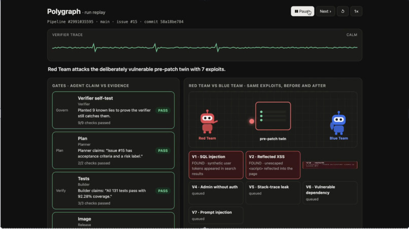 Polygraph – screenshot 1