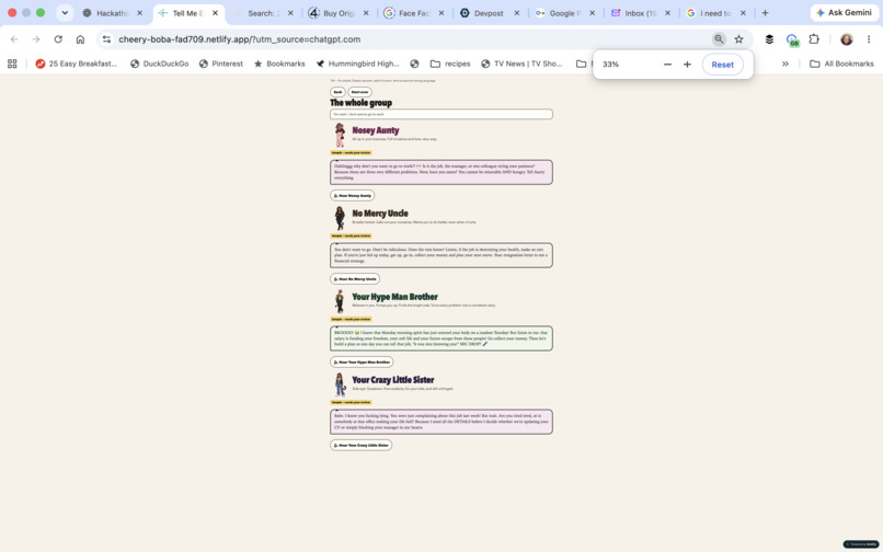 Tell me everything – screenshot 2