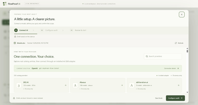FLOOW PROOF AI – screenshot 2