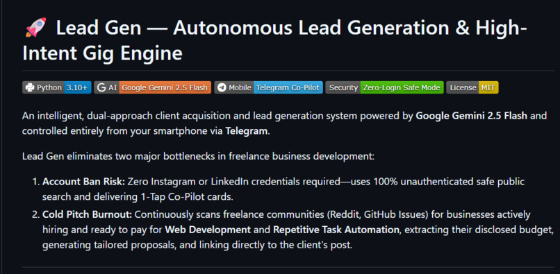 Lead Gen – screenshot 1