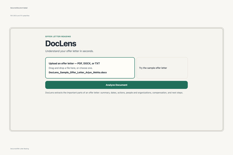 DocLens – screenshot 1