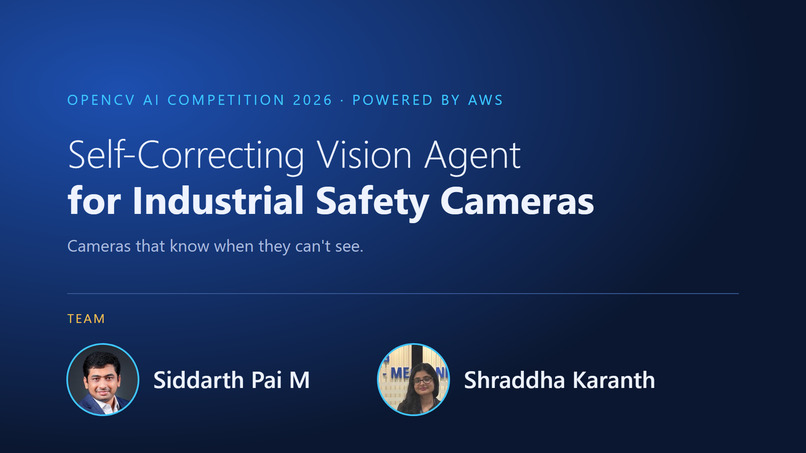 Self-Correcting Vision Agent for Industrial Safety Cameras – screenshot 2