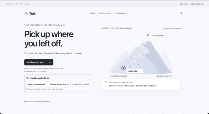 Trail – screenshot 3