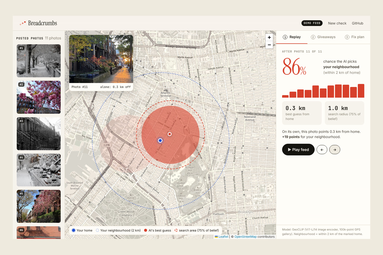 Breadcrumbs: How Close Can AI Get to Your Home? | Devpost