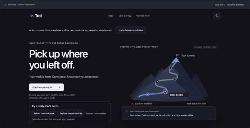 Trail – screenshot 9