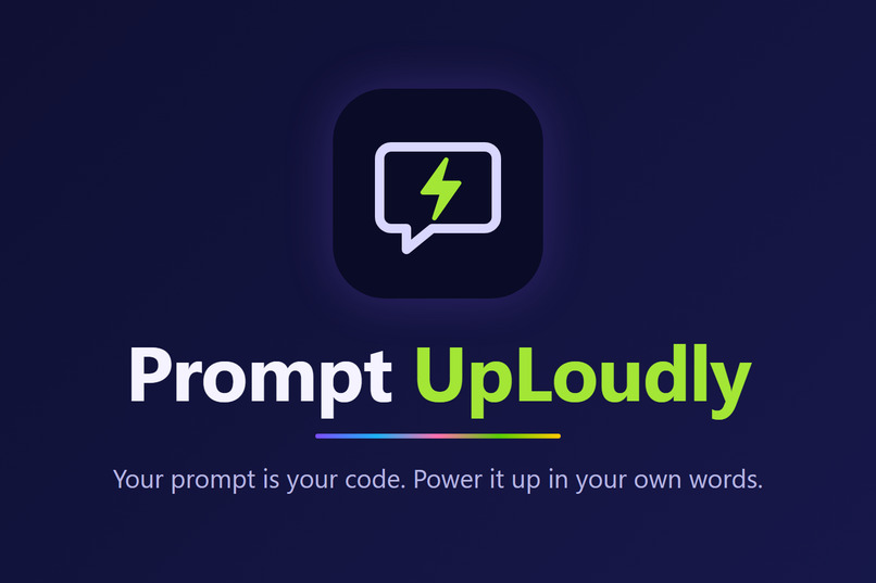 Prompt.UpLoudly – screenshot 1
