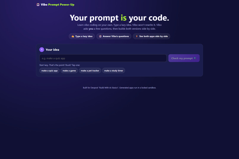 Prompt.UpLoudly – screenshot 3