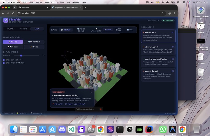 FlightPrint – screenshot 1