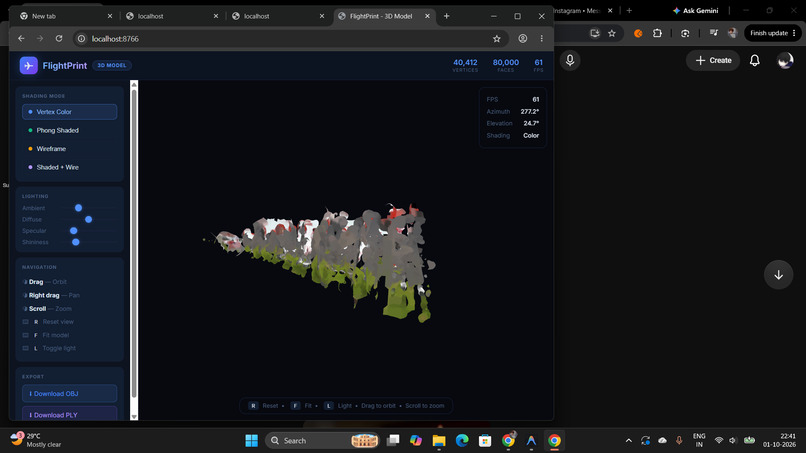 FlightPrint – screenshot 2