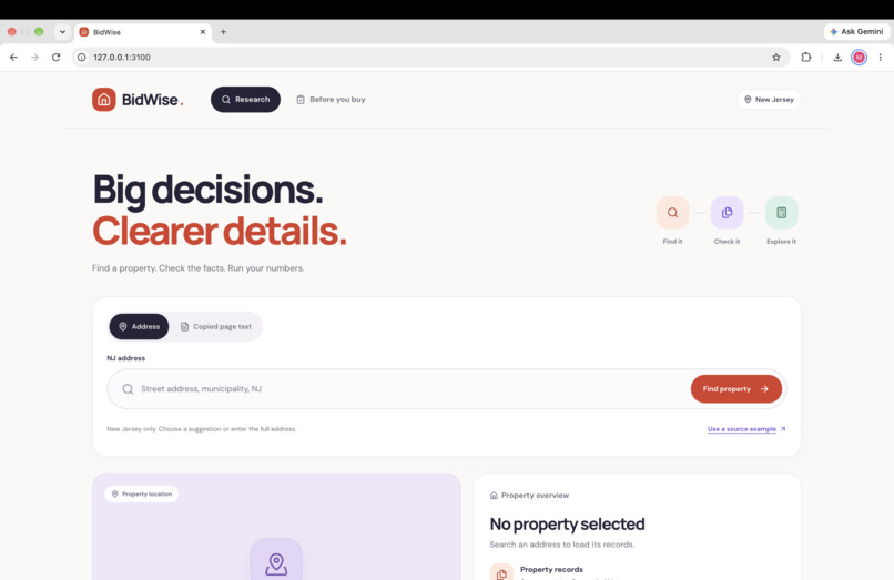 BidWise – screenshot 1