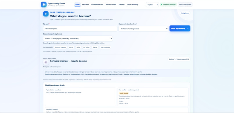 Opportunity Finder – screenshot 6