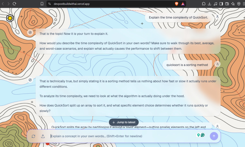 Proof — Relentless AI Tutor – screenshot 1