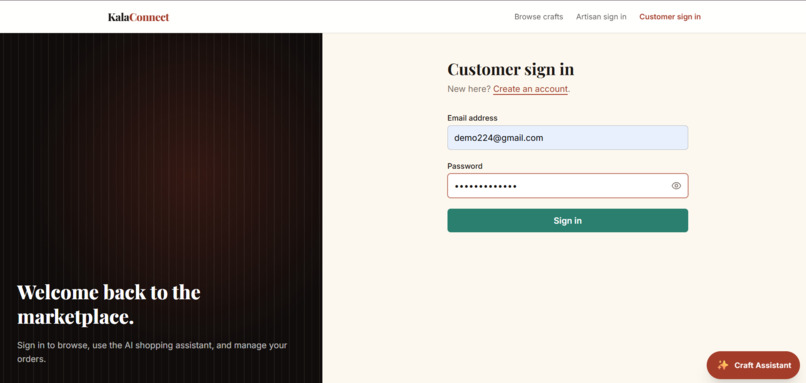KalaConnect – AI-Powered Artisan Marketplace  – screenshot 6