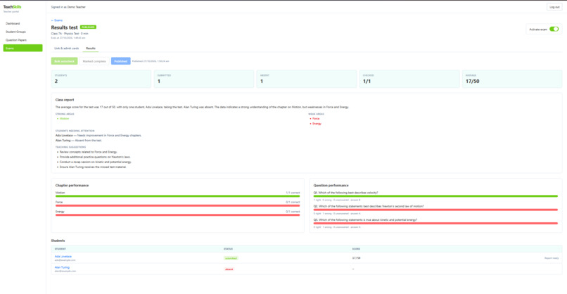 TeachSkills – screenshot 2