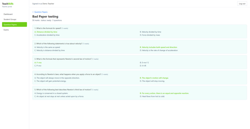 TeachSkills – screenshot 3