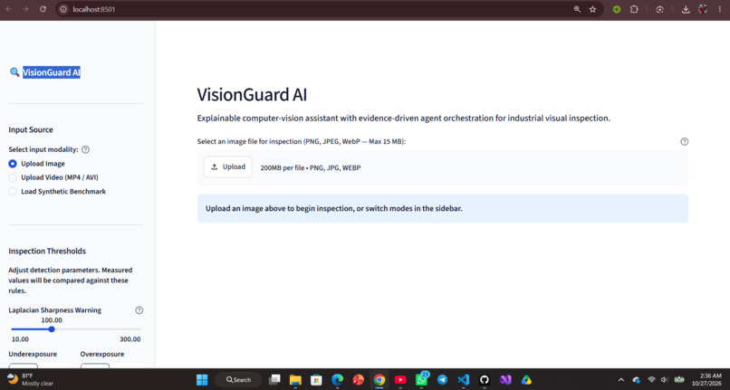 VisionGuard AI – screenshot 1