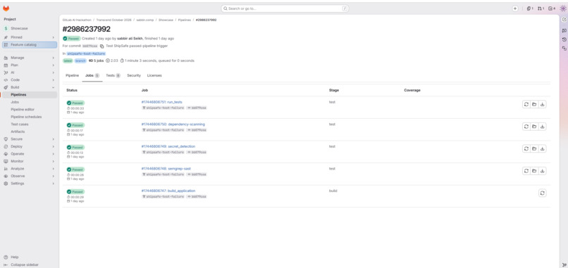 ShipSafe Release Orchestrator – screenshot 3