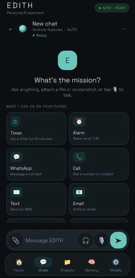 EDITH – screenshot 1