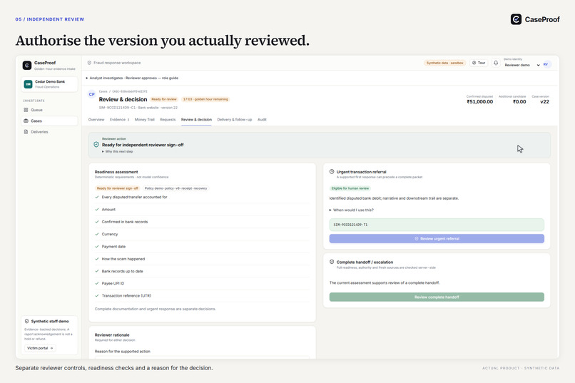 CaseProof – screenshot 6