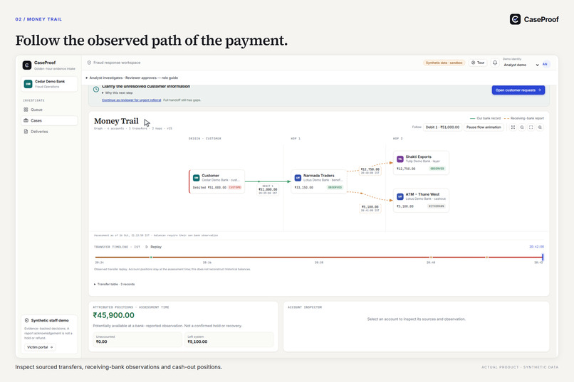 CaseProof – screenshot 2