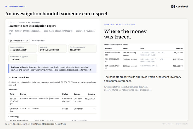 CaseProof – screenshot 5