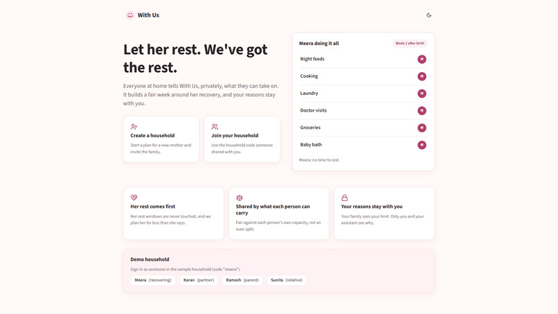 With Us  – screenshot 2
