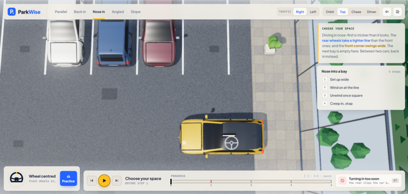 ParkWise – screenshot 2