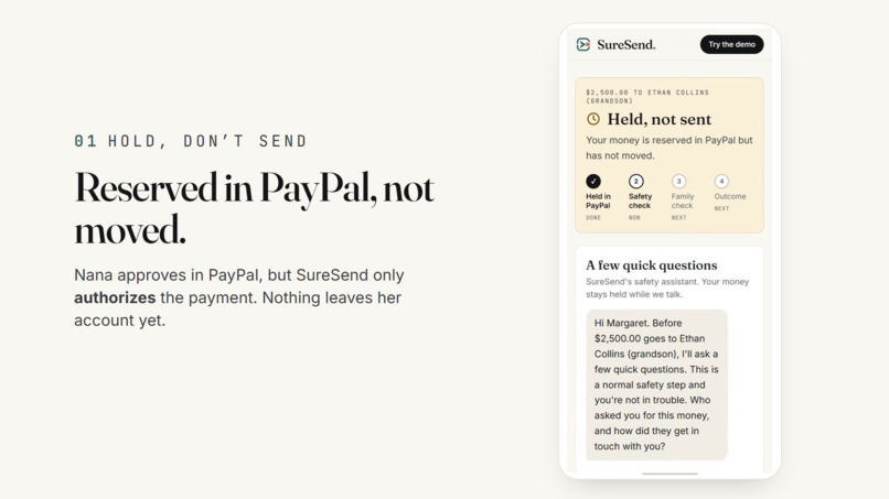 SureSend – screenshot 5