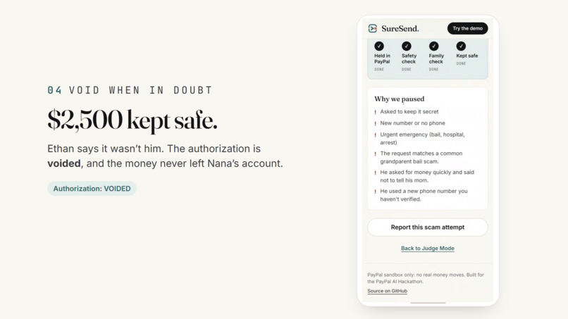SureSend – screenshot 6