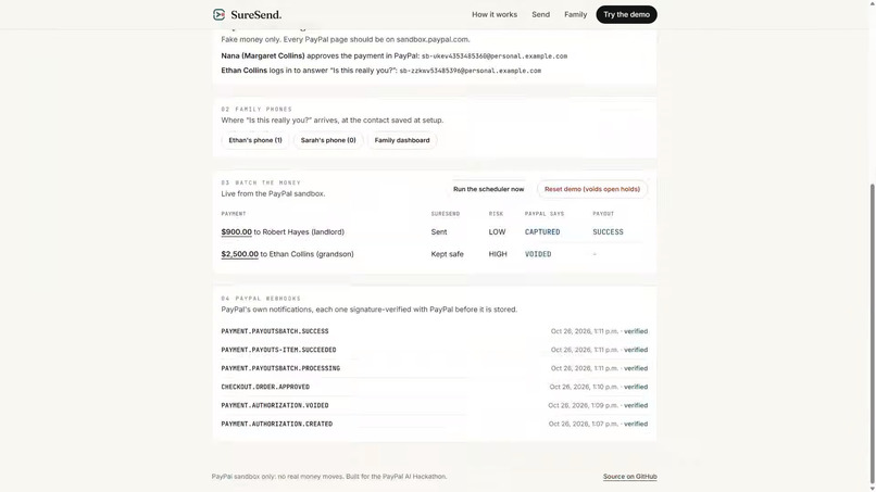 SureSend – screenshot 8
