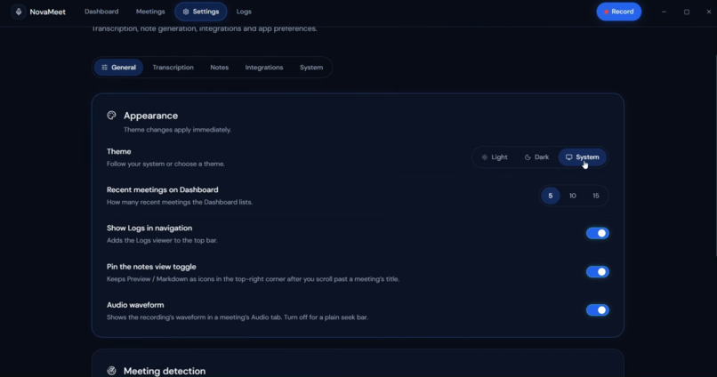 Novameet – screenshot 9