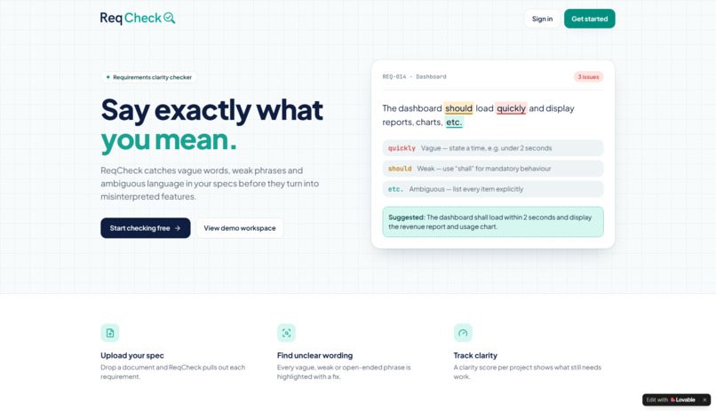 ReQCheck – screenshot 4