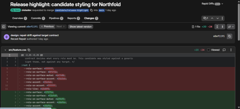 Recast – screenshot 4