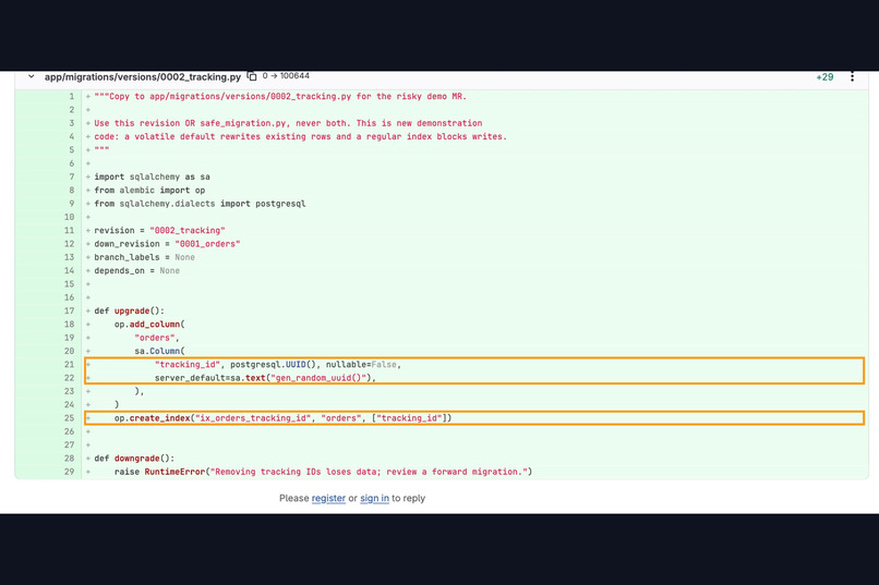 MigrateMeter – screenshot 2