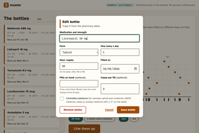MUSTER – screenshot 2