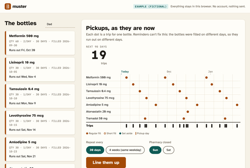 MUSTER – screenshot 5