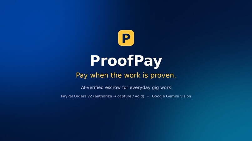 ProofPay – screenshot 1