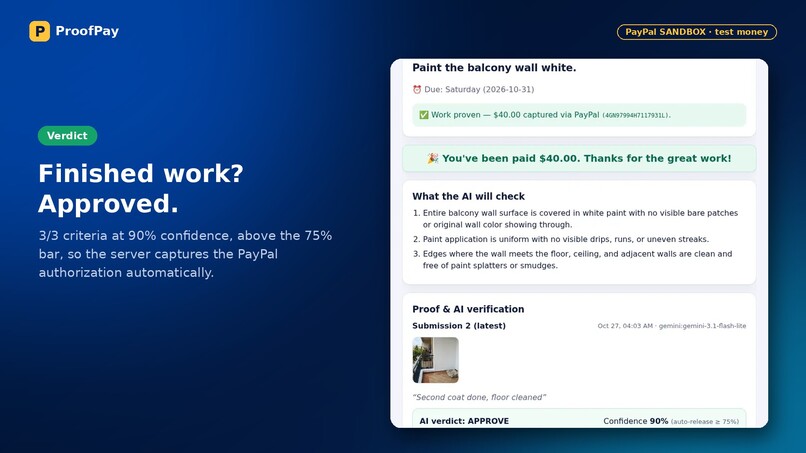 ProofPay – screenshot 5