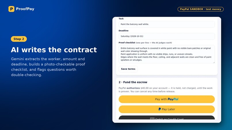 ProofPay – screenshot 6