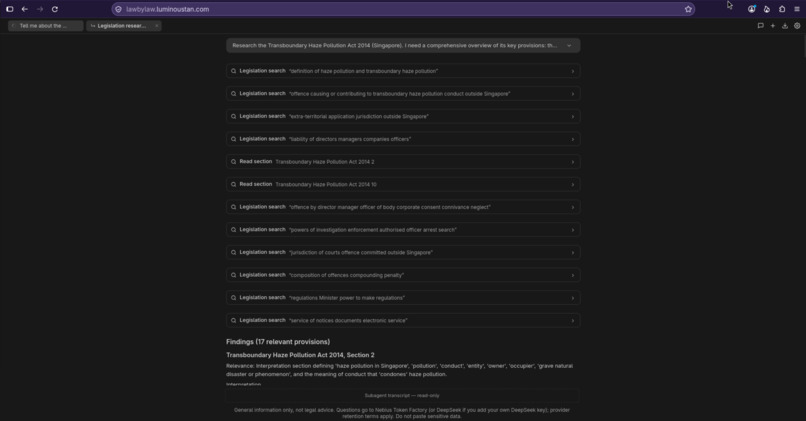 lawbylaw by luminous – screenshot 4