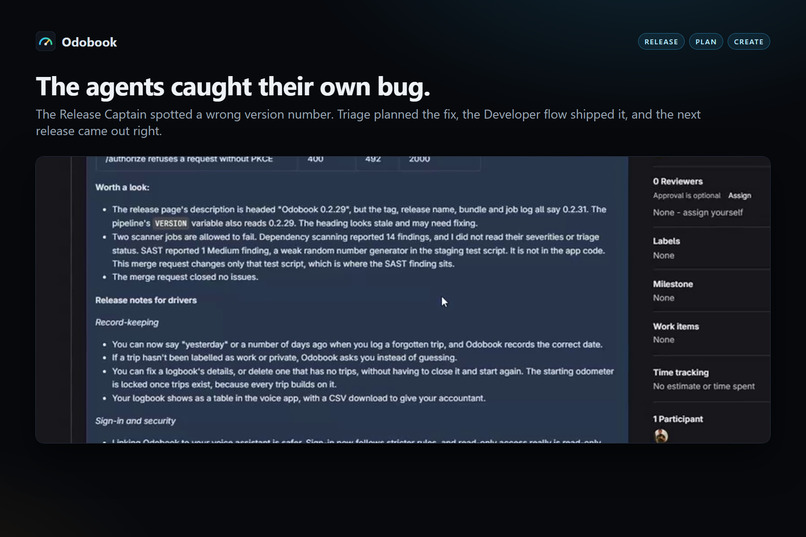 Odobook: agents carry every release – screenshot 7