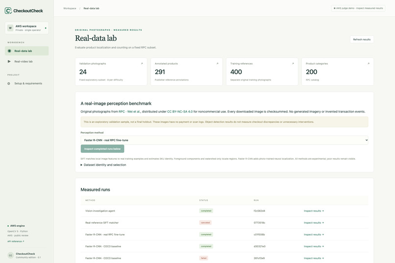 CheckoutCheck – screenshot 1
