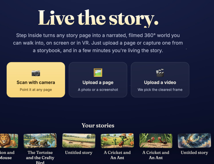 Step Inside - Live the story – screenshot 1