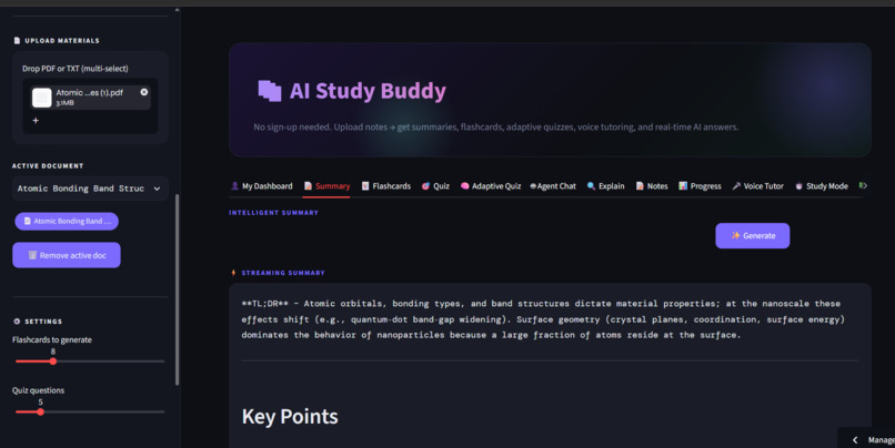 AI Study Buddy – screenshot 2