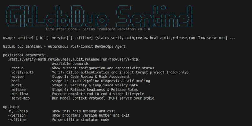 GitLab Duo Sentinel – screenshot 1