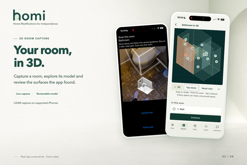 Homi: Home Modifications for Independence – screenshot 1