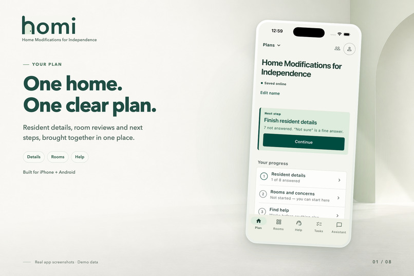 Homi: Home Modifications for Independence – screenshot 5