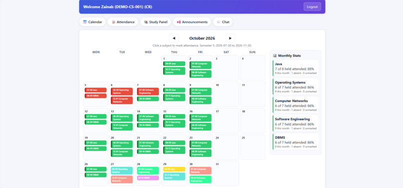 CampusSync – screenshot 2